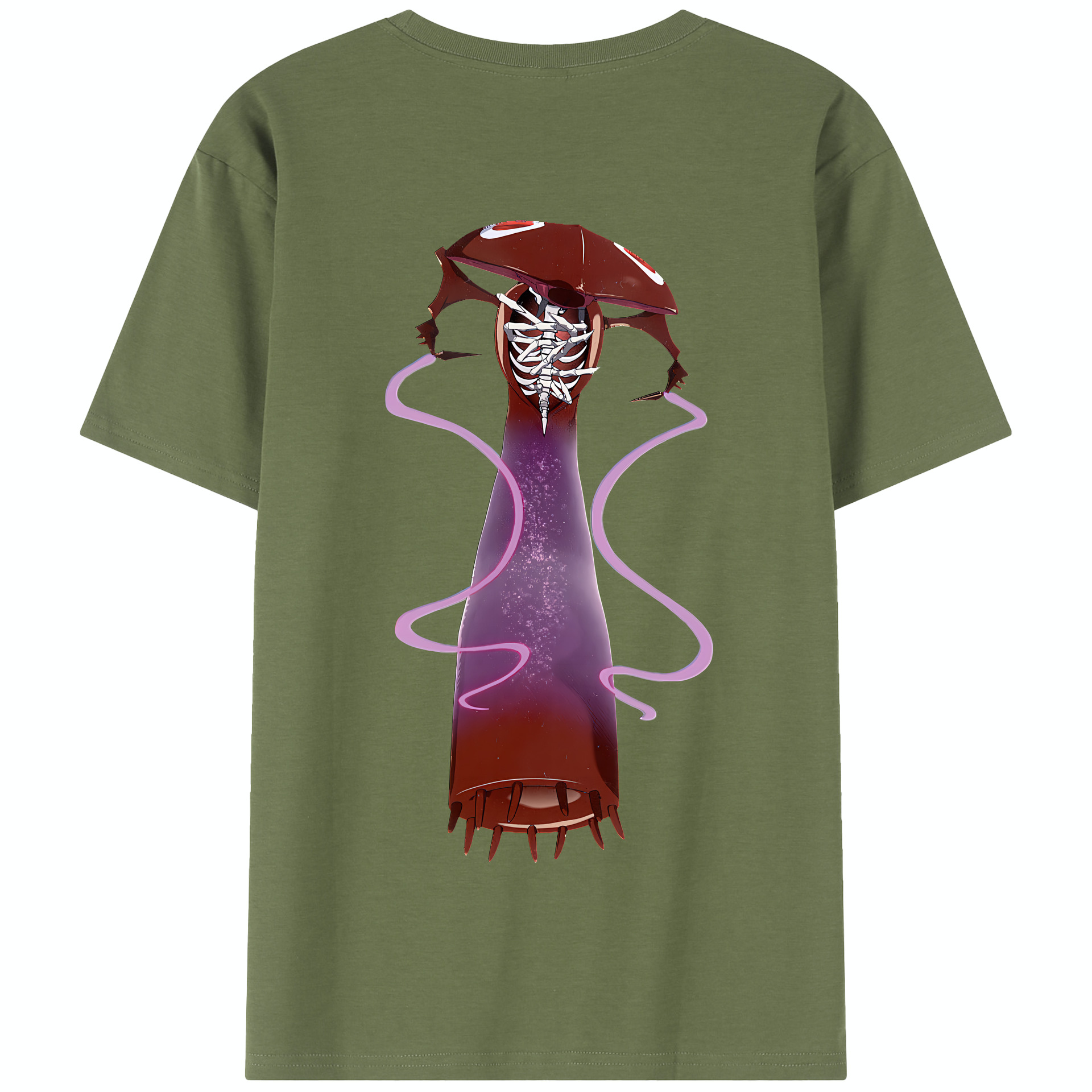 （画像用） EVA 新世紀エヴァンゲリオン 綿100％半袖Tシャツ（背面プリント）